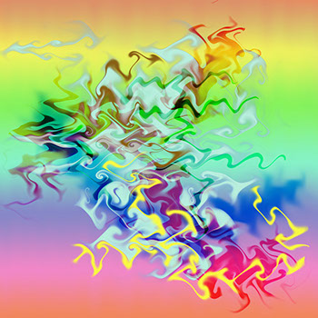 Ein abstraktes Werk von Andreas H. Boock. Der Künstlername ist elbkasper. Es hat das Format 100 x 100 cm und ist ein schönes Wandbild/Wanddeko.