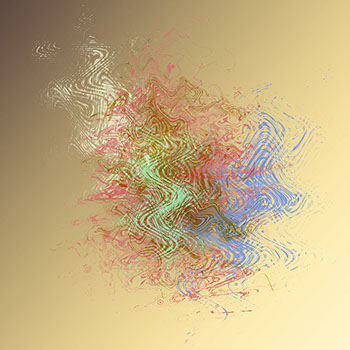 Ein abstraktes Werk von Andreas H. Boock. Der Künstlername ist elbkasper. Es hat das Format 100 x 100 cm und ist ein schönes Wandbild/Wanddeko.