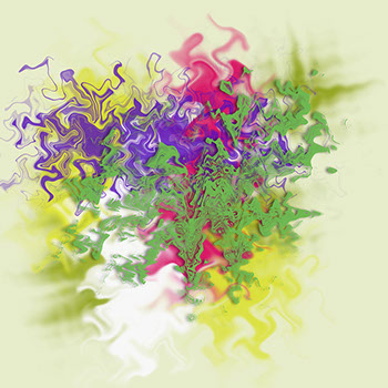 Ein abstraktes Werk von Andreas H. Boock. Der Künstlername ist elbkasper. Es hat das Format 100 x 100 cm und ist ein schönes Wandbild/Wanddeko.