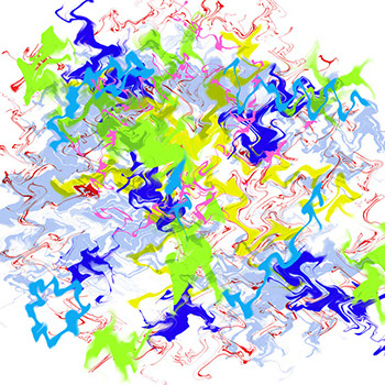 Ein abstraktes Werk von Andreas H. Boock. Der Künstlername ist elbkasper. Es hat das Format 100 x 100 cm und ist ein schönes Wandbild/Wanddeko.