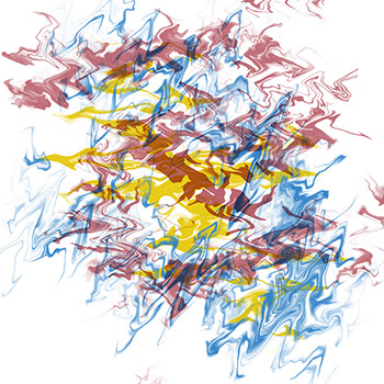 Ein abstraktes Werk von Andreas H. Boock. Der Künstlername ist elbkasper. Es hat das Format 100 x 100 cm und ist ein schönes Wandbild/Wanddeko.