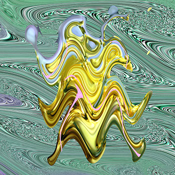 Ein abstraktes Werk von Andreas H. Boock. Der Künstlername ist elbkasper. Es hat das Format 50 x 50 cm und ist ein schönes Wandbild/Wanddeko.