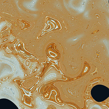 Ein abstraktes Werk von Andreas H. Boock. Der Künstlername ist elbkasper. Es hat das Format 50 x 50 cm und ist ein schönes Wandbild/Wanddeko.