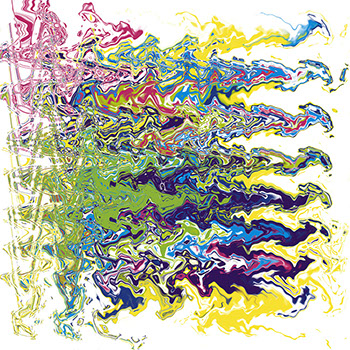 Ein abstraktes Werk von Andreas H. Boock. Der Künstlername ist elbkasper. Es hat das Format 50 x 50 cm und ist ein schönes Wandbild/Wanddeko.