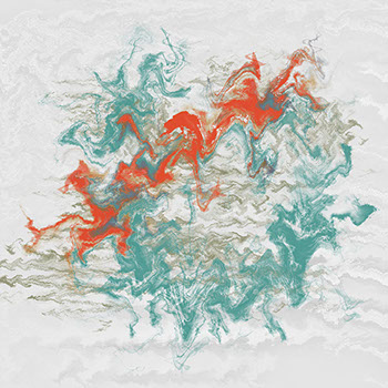 Ein abstraktes Werk von Andreas H. Boock. Der Künstlername ist elbkasper. Es hat das Format 50 x 50 cm und ist ein schönes Wandbild/Wanddeko.