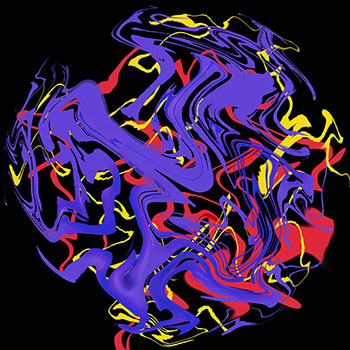 Ein abstraktes Werk von Andreas H. Boock. Der Künstlername ist elbkasper. Es hat das Format 50 x 50 cm und ist ein schönes Wandbild/Wanddeko.