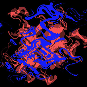 Ein abstraktes Werk von Andreas H. Boock. Der Künstlername ist elbkasper. Es hat das Format 50 x 50 cm und ist ein schönes Wandbild/Wanddeko.
