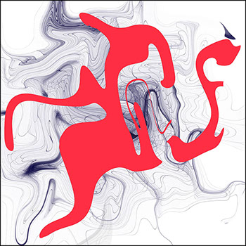 Ein abstraktes Werk von Andreas H. Boock. Der Künstlername ist elbkasper. Es hat das Format 50 x 50 cm und ist ein schönes Wandbild/Wanddeko.