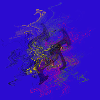 Ein abstraktes Werk von Andreas H. Boock. Der Künstlername ist elbkasper. Es hat das Format 75 x 75 cm und ist ein schönes Wandbild/Wanddeko.