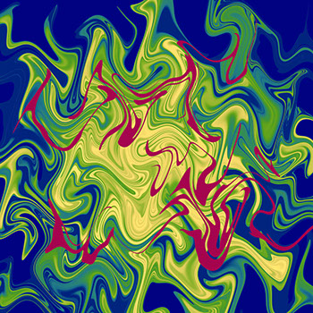 Ein abstraktes Werk von Andreas H. Boock. Der Künstlername ist elbkasper. Es hat das Format 75 x 75 cm und ist ein schönes Wandbild/Wanddeko.